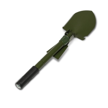 Shovel Tourist, Folding, L = 41 cm, Moten, rubberized hilt, in the case, Greengo-1