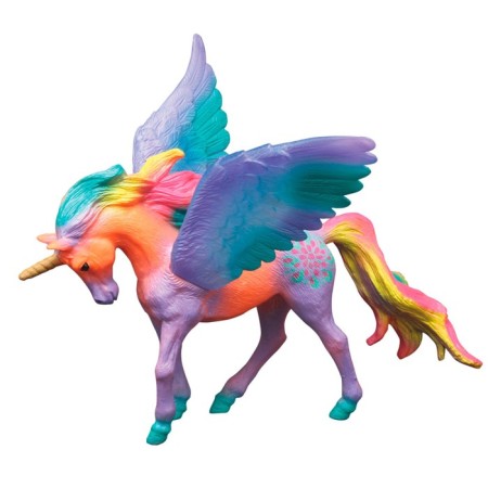 Figure "World of Fantasy: Violet Unicorn with Wings"