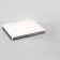 Box for cookies, silver, 23.5 x 30 x 3 cm