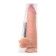 LoveToy, NeoSkin vibrator, 26 cm, D 6.1 cm, bodily color