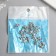 Decor Metal for creativity "Witch on a broomstick" silver 7413 1.6x1 cm