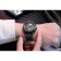 Men's watches, D-4.6 cm, with chronograph, 3 atm, luminous, green