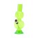 Bong for smoking, h-16 cm, "playing cube", acrylic, green