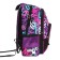 School backpack 38 x 27 x 17, ergonomic back, Devente Attomex Basic, Yes Girl, purple 7033439