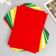 A set of soft felt 