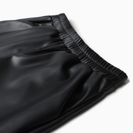 Women's leather pants Mist Bas, p. 50, black-5