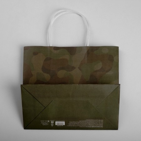 Package gift craft, packaging, “February 23”, 25 x 22 x 12 cm-2