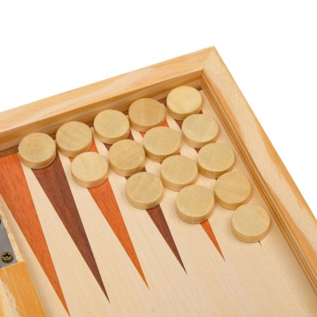 Board game 3 in 1 "Patterns": backgammon, checkers, chess, 29 x 29 cm-6