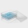 Egg storage container, 20 cells, 27.5 × 22 × 7 cm, color mix