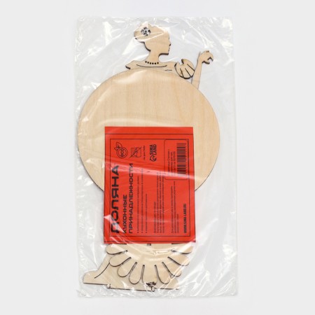 Wooden napkin "Statnoy", with a tea holder, 25 × 13 × 13 cm-9