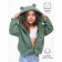Children's sweatshirt Amarobaby Bear, height 116 cm, green color