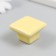Pen for the casket ceramics, metal "Square" yellow 3.3x3.3x2.1 cm