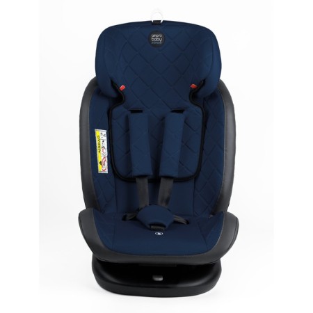 AMAROBABY BRILIANT, ISOFIX fastening, class D, group 0+/1/2/3 (0-36 kg), blue color, blue-8