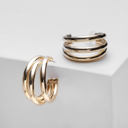 Trinity-rings d = 2, color gold