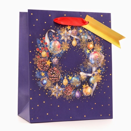 Gift package "Festive wreath", 18 x 22.3 x 10 cm-2