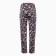 Female pants with print, blue color, size 56