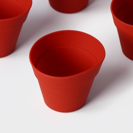 A set of baking shapes “Flower pots”, silicone, 6.5 × 5.5 cm, 6 pcs-2