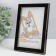 Photo frame Plastic "Watercolor" 10x15 cm, black