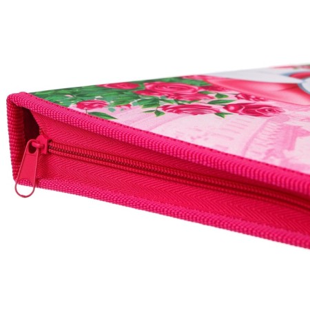 A4 Labor folder with a pencil case, on a zipper, textiles, cats aristocrats-1