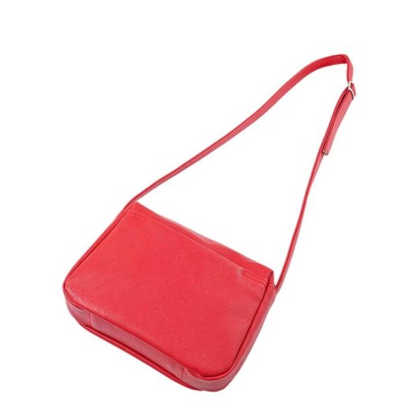 Cross-Bodi bag, lightning department, red color 21x7x20cm-1