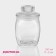 Glass jar for the spices of the Oval Dolyan, 190 ml, 10 × 6.5 cm