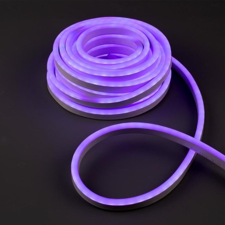 Flexible Neon 8 × 16 mm, IP67, 10 m, SMD2835, 80 LED/m, 220 V, RGB glow