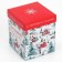Folding box with 3D effect “Welcome to the New Year”, 11 x 11 x 13 cm, New Year