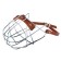 Muzzle Metal Zonik No. 6 (DOG, Senbernar, Shepherd), DS 10.5 cm, OM 41 cm, mix