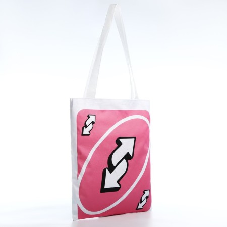 Bag Schoper "Arrows" 35x0.5x40 cm, Department without lightning, without lining, white-1