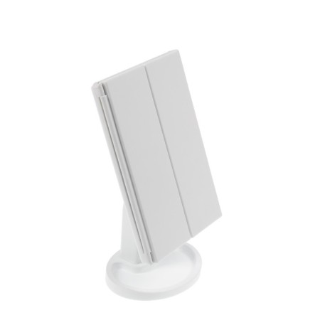 Mirror Luazon KZ-07, backlight, 30 × 18 × 7 cm, 22 diodes, 4haaa, (not in the kit), white-6