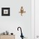 Nast-light decor "pigeon", 10.5 x 7 cm, gold