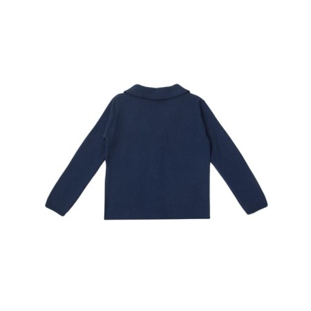 Jacket for a boy School, height 140-146 cm, blue color-10