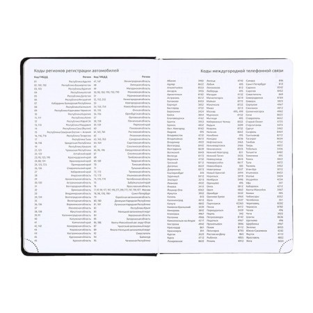 Dated diary 2025, Devente. Flag, A5 168 sheets, Devente. Duo, a hard cover to leatherette with foam rubber, silkography, perforation, liesse, block 70 g/m2-9