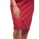 Female dress w.w.f.h., size 54, burgundy color
