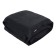Tiffany blanket, size 155x220 cm, black color