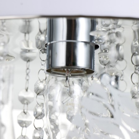 Svetogor chandelier "Dinzhou" 4x60W E27 LED lighting chrome 40x40cm-12