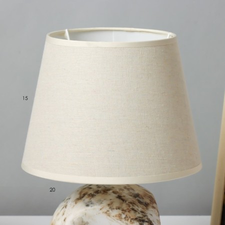 Table lamp "Adelia" 1x40W E14 beige 14.5x14.5x20.5 cm Risalux-4