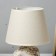 Table lamp "Adelia" 1x40W E14 beige 14.5x14.5x20.5 cm Risalux