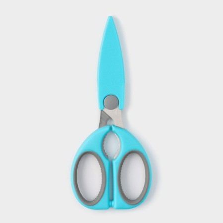 Scissors kitchen shares "Elba", 22 cm, blue color