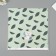 Scrapbooking paper "Avocado leaves" density 180 grams set 5 pcs 30.5x32 cm