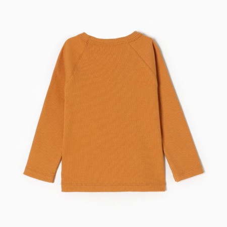 Kit for children (longshit, pants), ocher color, height 92 cm-3