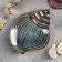 Ceramic serving dish "shell", 18.5 × 14 cm