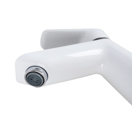 Mixer for the IDDIS Cloud Closb00i01 sink, single -leaf, white, chrome-3