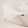 Basket wicker for storing things, carrying and swaddling, with mattress, cotton 70x38x25 cm