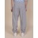 Pants for boys, height 134 cm, gray color