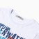 Set for a boy (T -shirt/shorts), white/blue color, height 128 cm