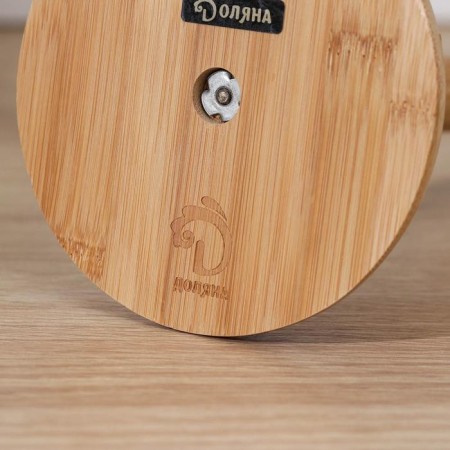 Bamboo, paper towels holder, 14 × 32 cm, bamboo-2