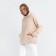 Hudy female minku: casual collection beige color, pr 48