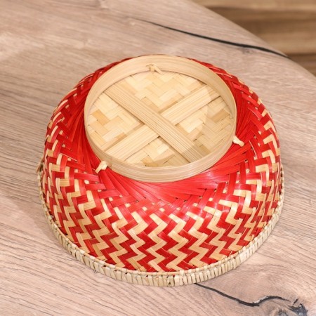 Vaska wicker, from bamboo 24x24x8 cm-4