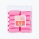 Climber curlers, d = 2.5 cm, 5.7 cm, 10 pcs, pink color